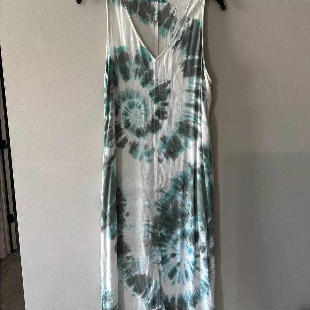 River and Sky Tie-Dye Dress Sm
